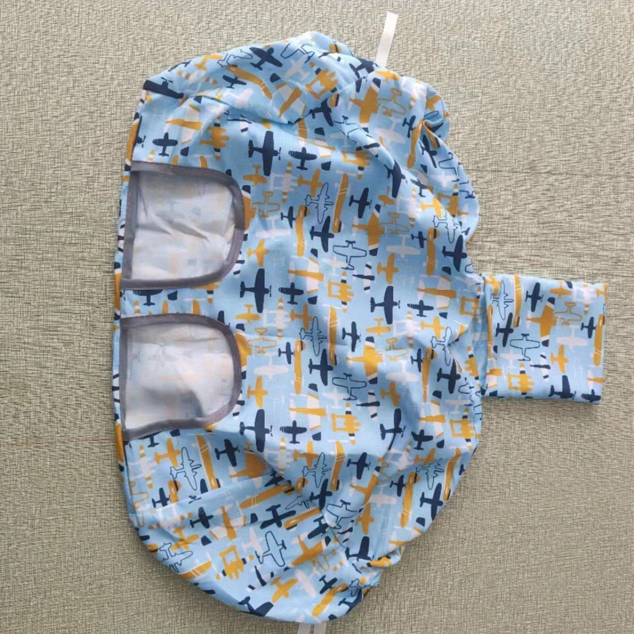 Baby Car Seat Cover 2-in-1 Portable for Car Seat, Shopping Cart, High Chair