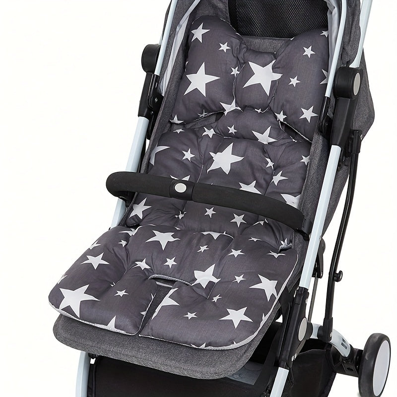 Dark Grey Baby Stroller Cushion Pad for High Chair Seat and Seat Liner