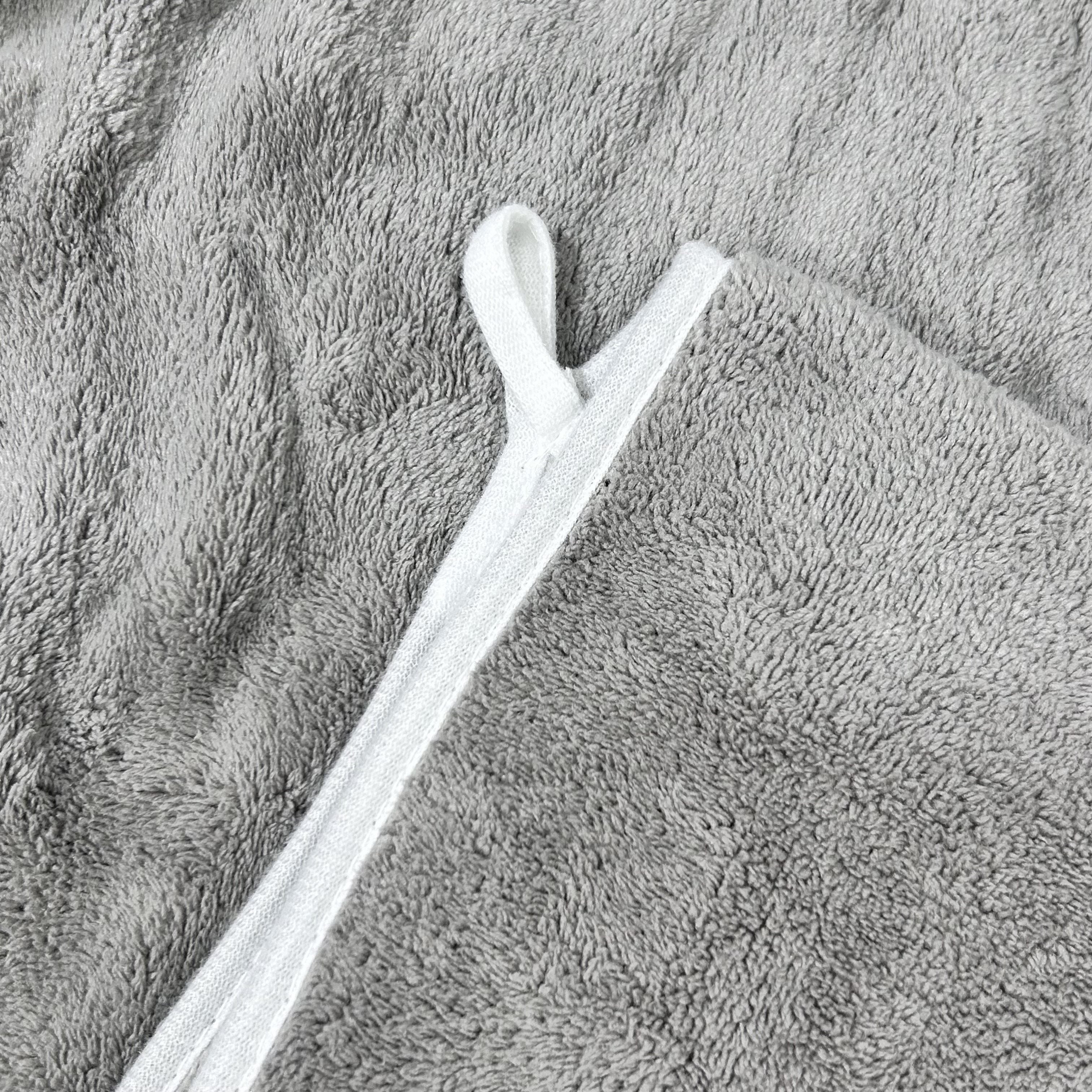 8-Piece Coral Fleece Bath Towel Set Quick-Drying Absorbent Large and Small Towels