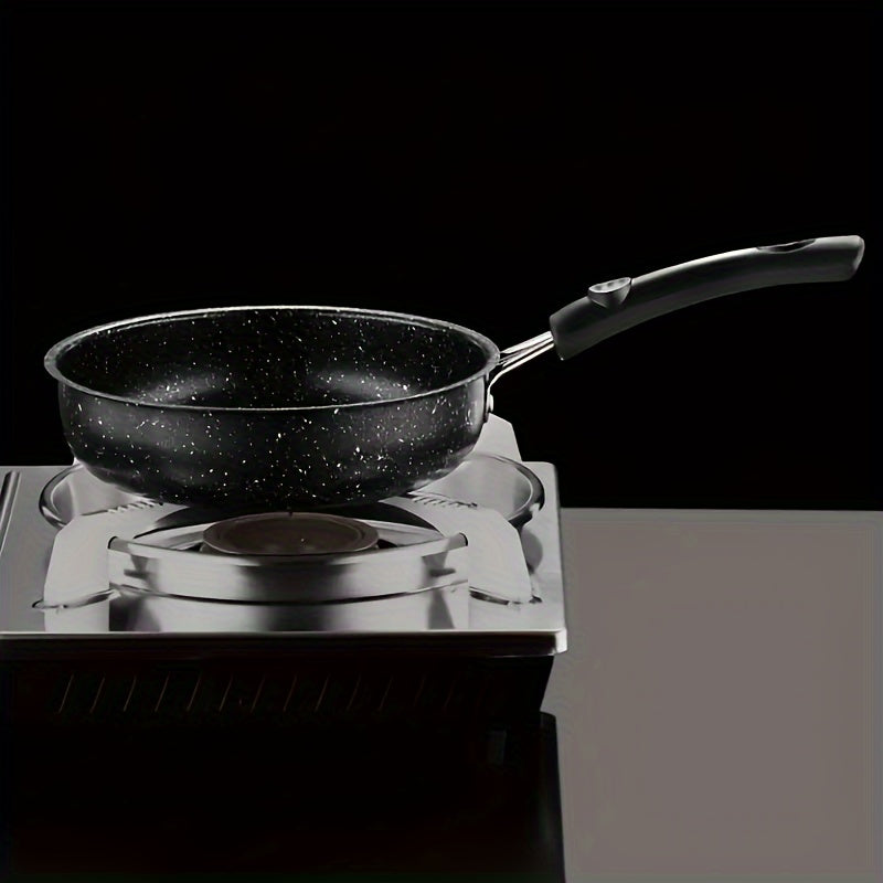 Non-Stick Frying Pan with Stainless Steel Handle for Induction and Gas Stoves