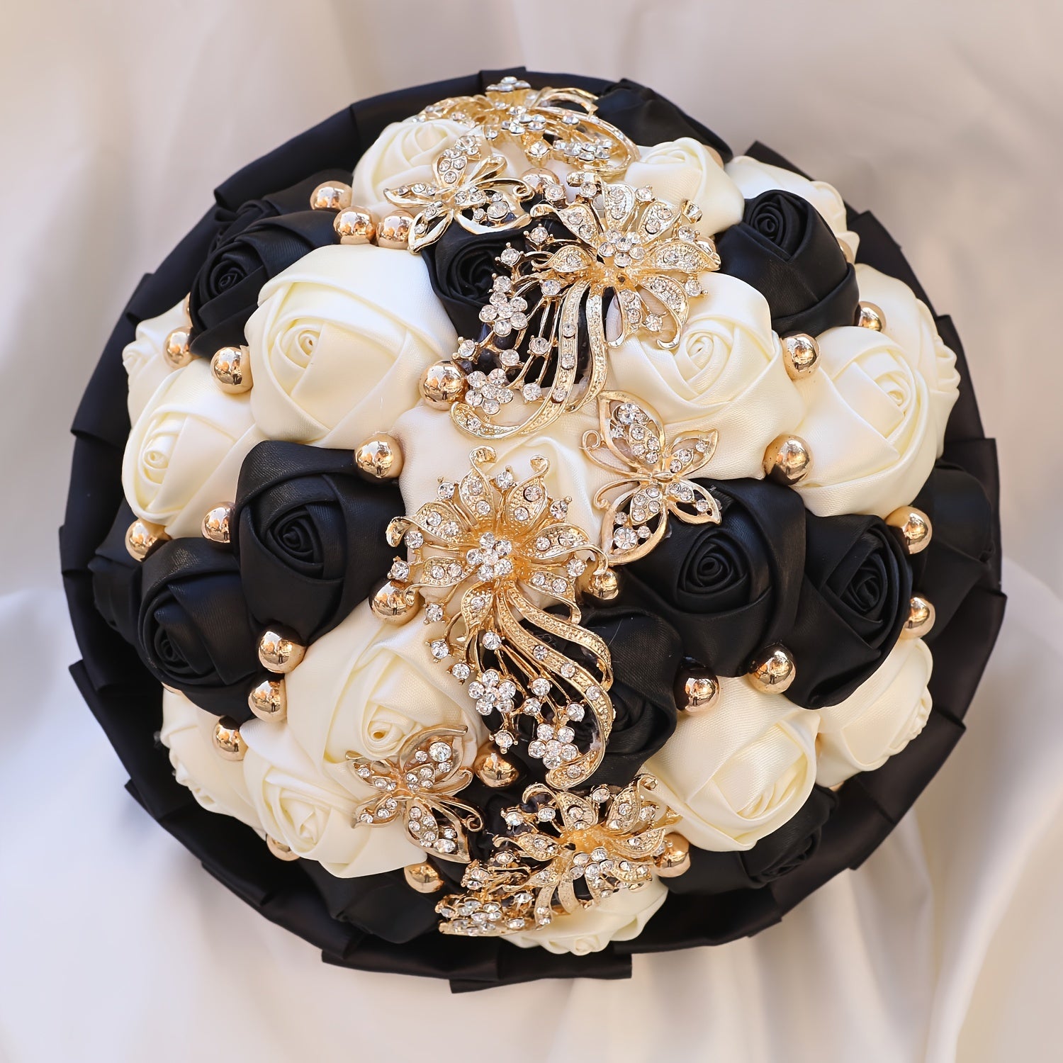 Elegant Qizlar uchun gullar to'plami Qizil samoviy güllar bilan Kristal va Marjon tafsilotlari bilan