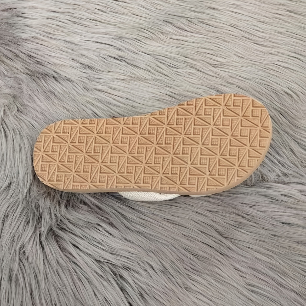 Women Beige Bohemian Sandals Flat Open Toe Casual Shoes