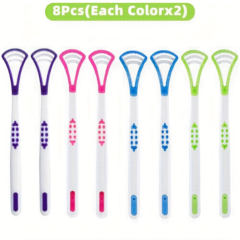 Щетка для языка Deep Clean, 4 цвета: синий, зеленый, розовый, фиолетовый, гигиена полости рта
