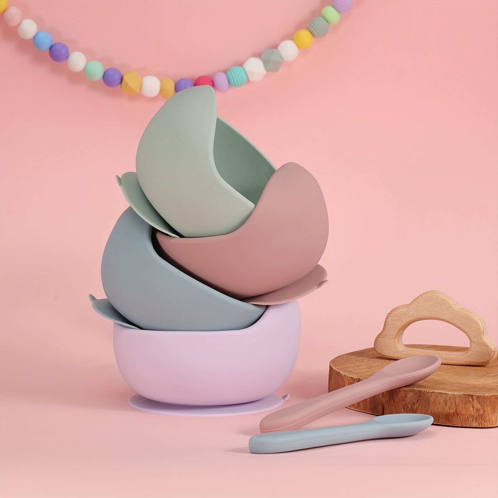 Baby Feeding Bowl Silicone Durable Food Grade Non-Toxic for Babies and Toddlers