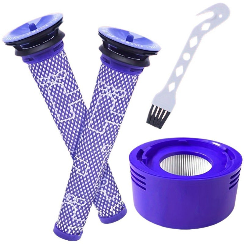 Kit de reemplazo de filtro de vacío para series V7 V8 incluye filtros y cepillo