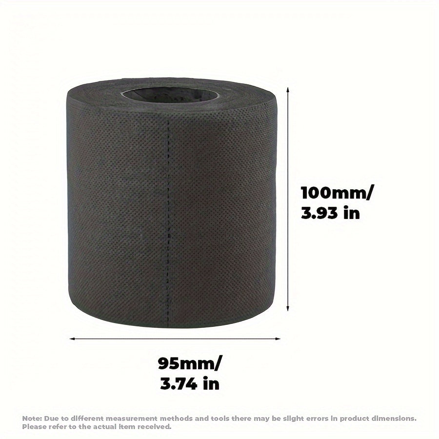 Black Embossed 4-Ply Paper for Napkins Toilet Car Interior Party Decorations