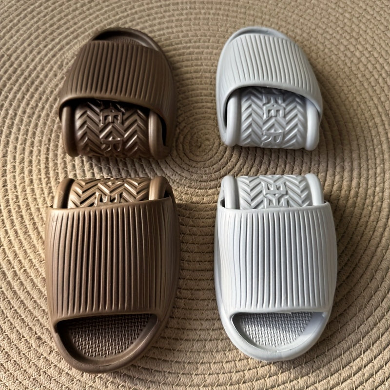 Unisex EVA Folding Travel Slippers Lightweight Quiet All-Season