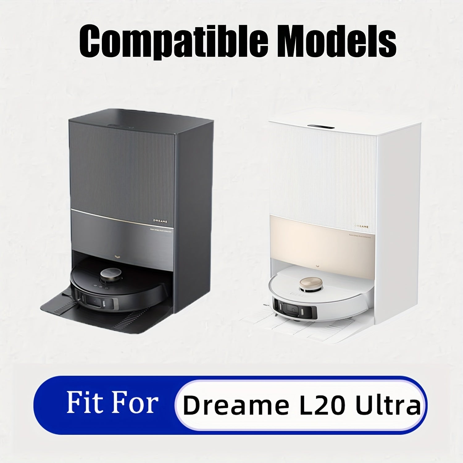 Запасные части для робота-пылесоса Dreame: 2 основные крышки щеток, 2 аксессуара для основных щеток, без аккумулятора