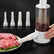 Durable Plastic Sausage Stuffer Kit for Home and Restaurant Use