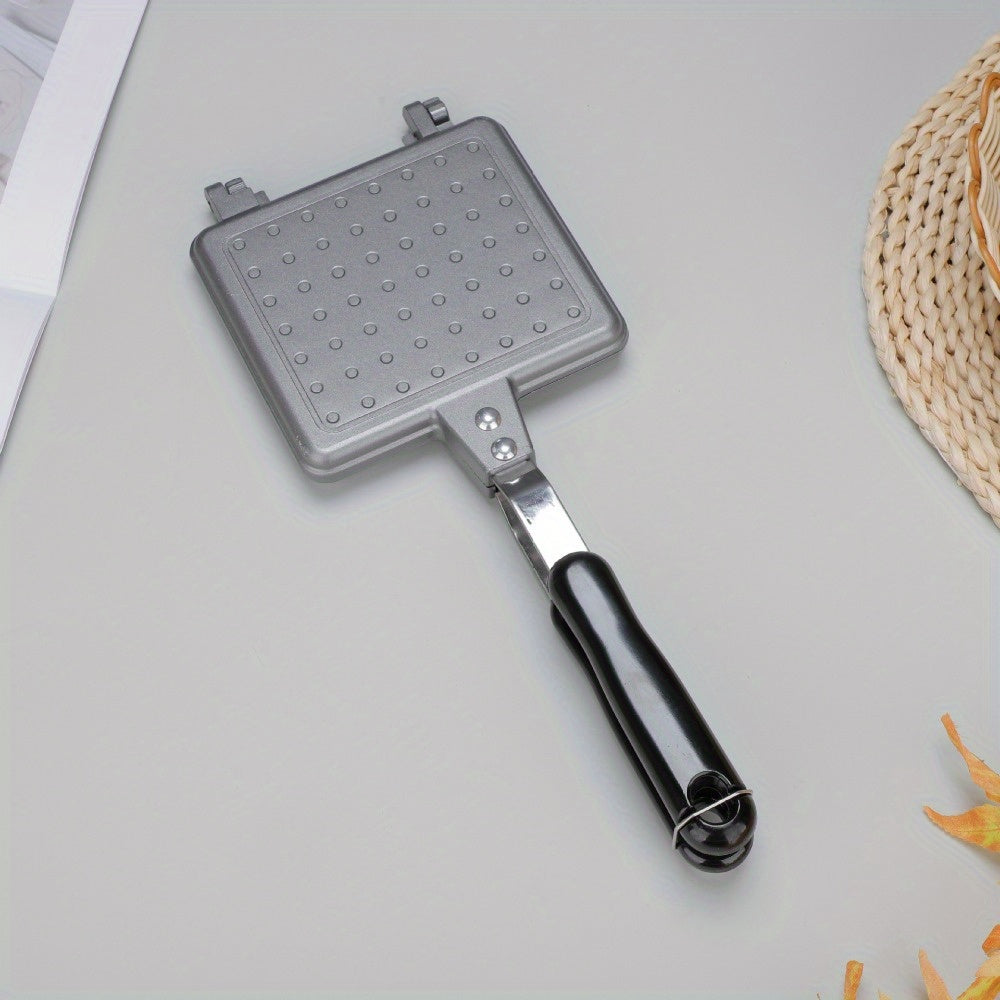 Avtomatik chekka yopish va ikki tomonlama toster pan bilan Non-Stick kvadrat vafli tayyorlagich, alyuminiy plaid muffin skileti. Oson tozalash uchun olib tashlanadigan qutilar. Uy sharoitida foydalanish uchun ideal va mos keladi