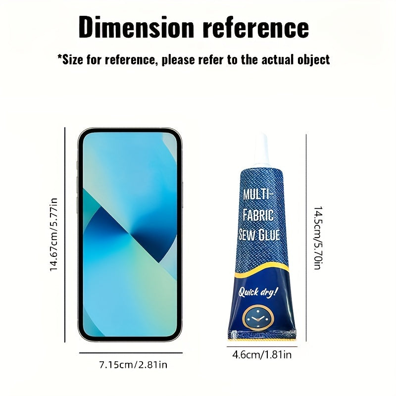 Multifunctional Sewing Glue Kit for Clothes Repair Quick Dry Fabric