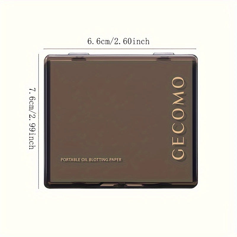 Papel secante absorbente para grasa unisex 100 hojas, cierre de poros, verano