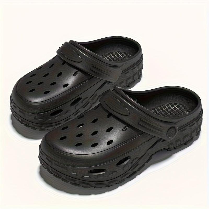 Women's Lightweight EVA Clogs Breathable Open-Toe Non-Slip Rubber Shoes