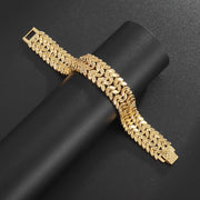 Golden Plated Butterfly Bracelet for Men and Women Vacation Couple Gift