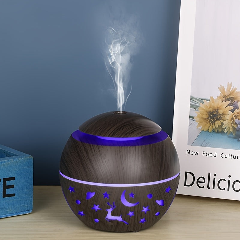 Portable Plastic Humidifier for Office and Home Quiet Mist Diffuser