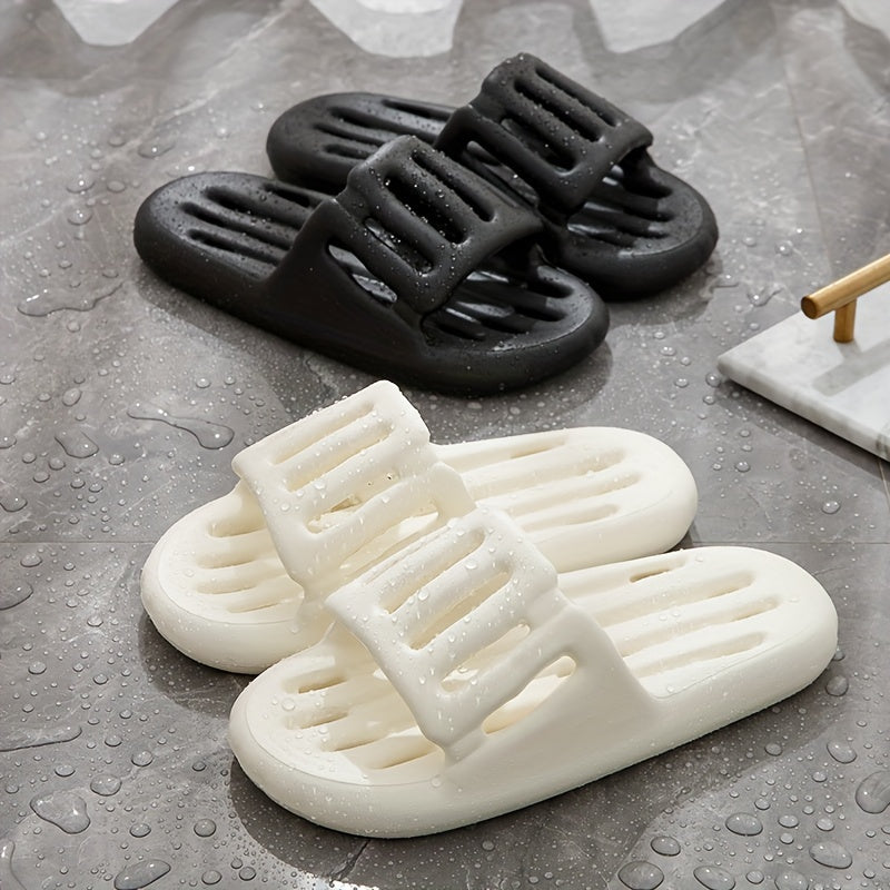 Women's Quick-Dry EVA Slide Sandals Open-Toe Summer Indoor Outdoor