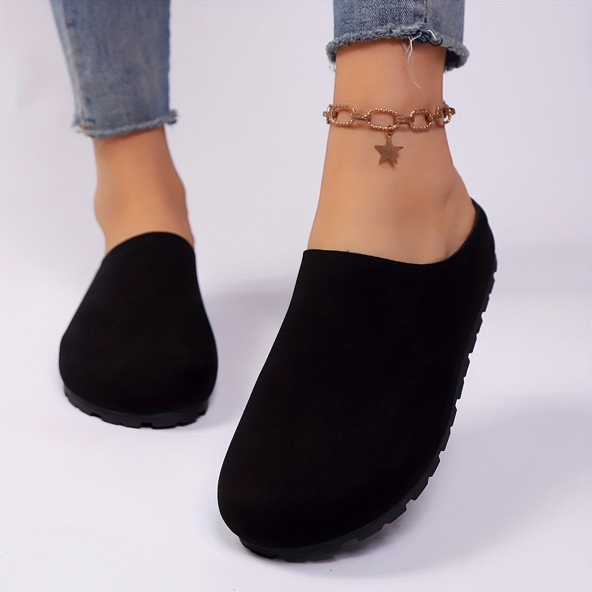 Women's Slip-On Platform Shoes Cushioned Insole Indoor Outdoor Flats