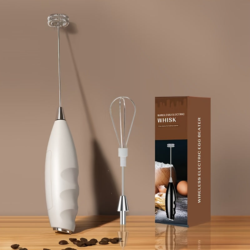 Mini Electric Hand Mixer Plastic Battery-Free Kitchen Stirrer for Baking