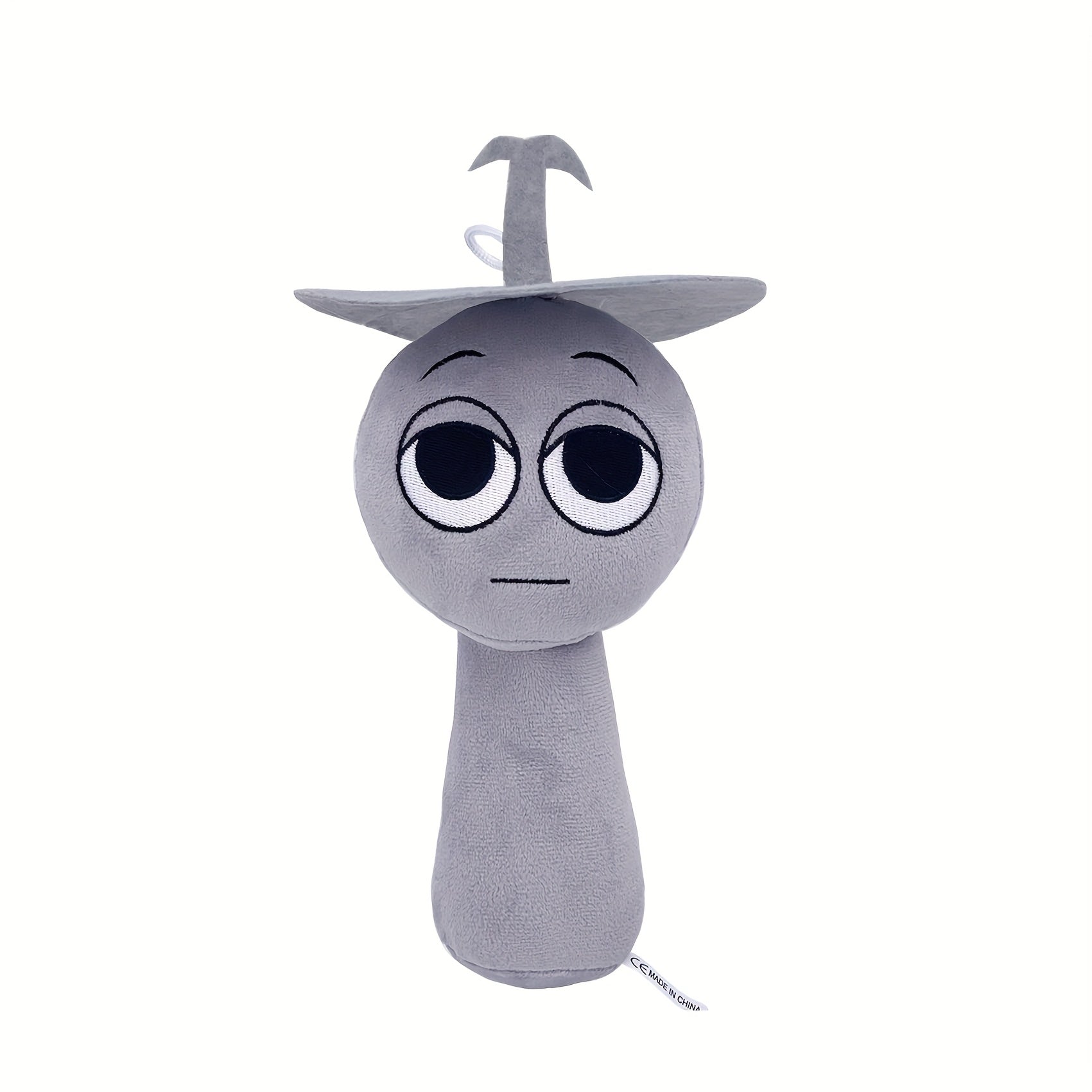 Muñeca de peluche para bebés y niños, material de peluche suave, blanco y negro, regalo para cumpleaños y fiestas