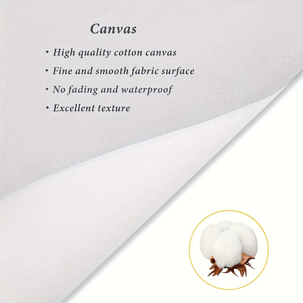 Unframed Canvas Wall Art Landscape Tree Modern Painting HD Print 50x100 cm