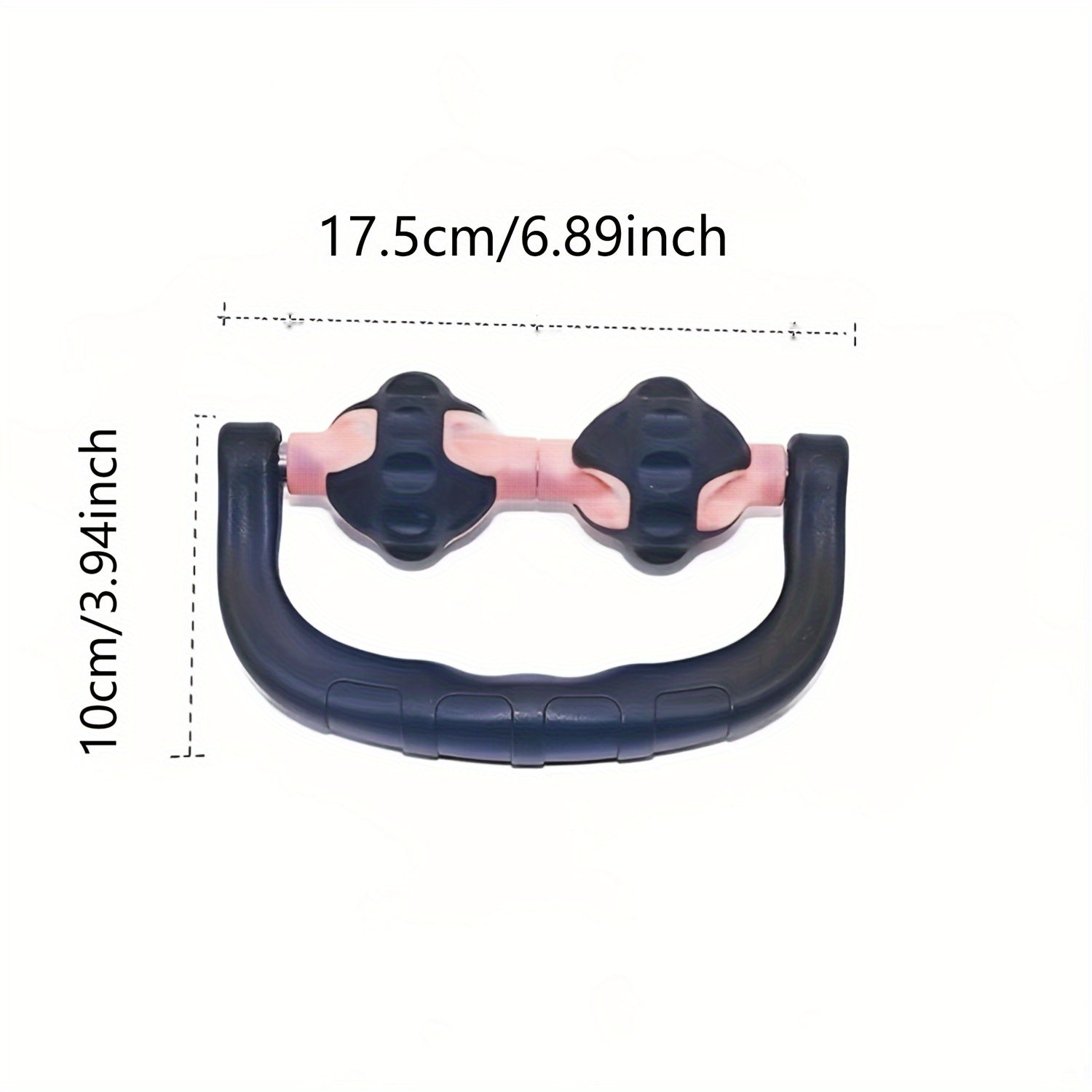 Durable ABS Handheld Massage Roller for Muscle Relief and Recovery