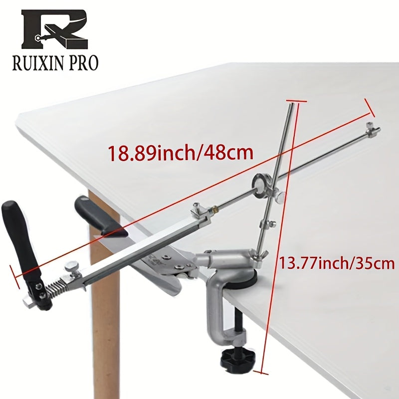 Fixed Angle Diamond Knife Sharpener with Aluminum Alloy Body