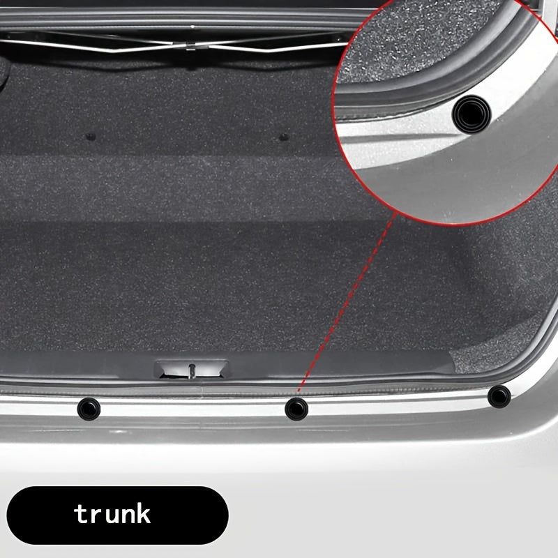 10 dona Silikon Avtomobil eshigi bumper himoyachilari, to‘qnashuvga qarshi tamponlar, avtomobilni himoya qilish uchun