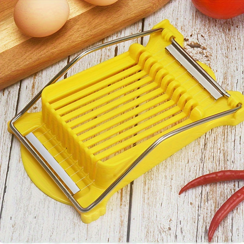 Cortador manual multifuncional de acero inoxidable para queso, frutas, huevos y jamón