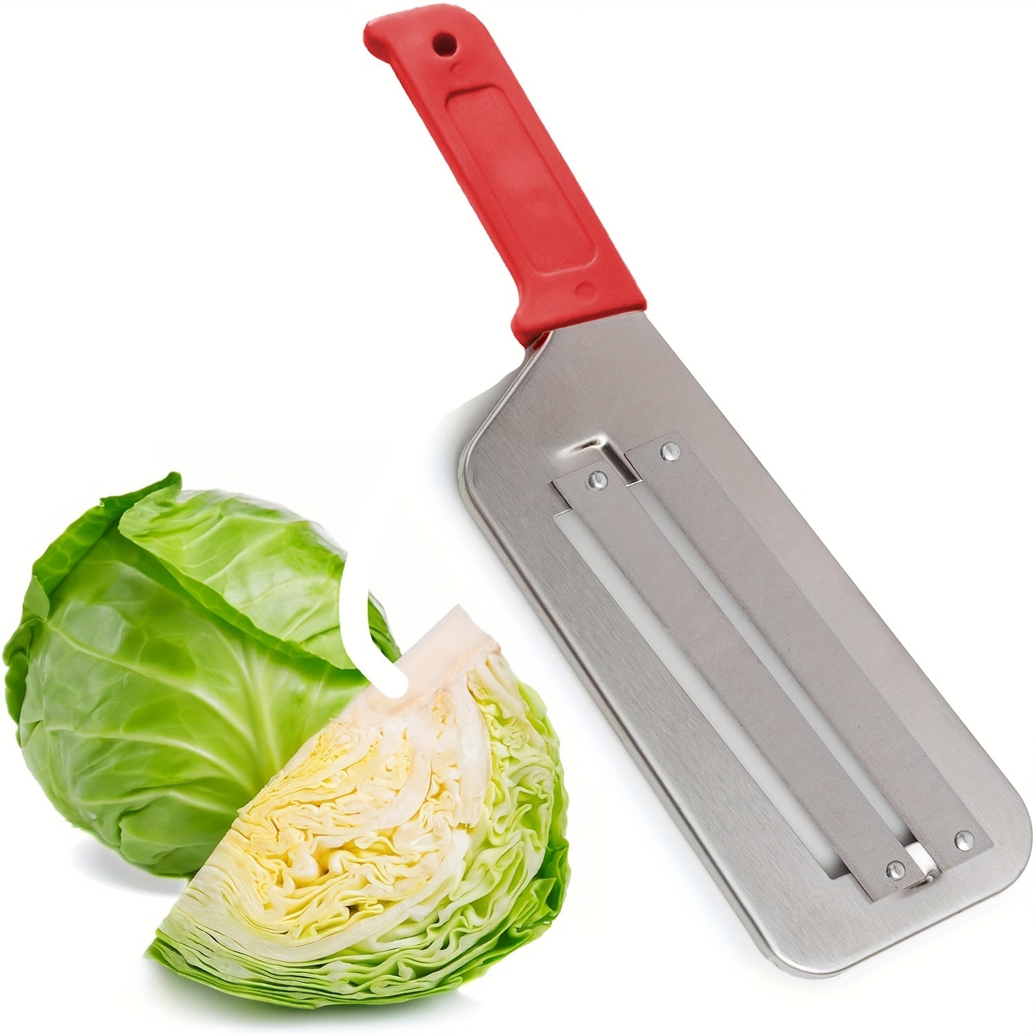 Picador de col, rallador, cortador manual de cocina, cuchillas de acero inoxidable