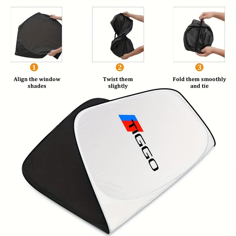 Portable Car Sunshade UV Protection Seamless Windshield Sun Visor