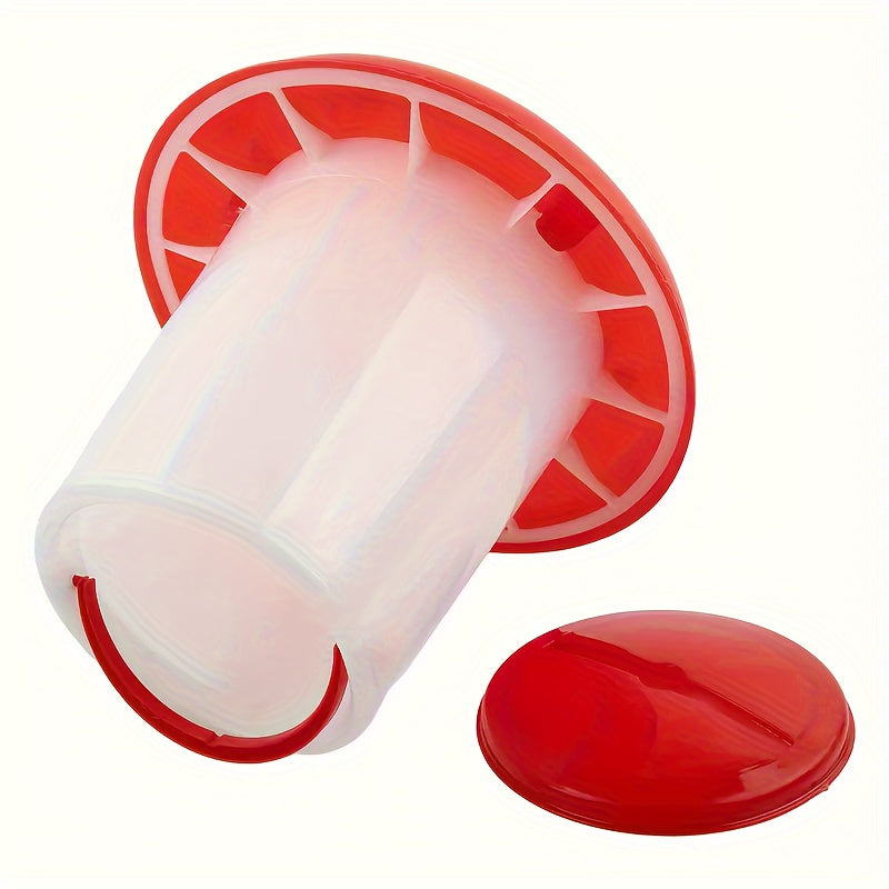 Automatic Bird Waterer and Feeder for Chickens Ducks Geese Quails Small Birds Durable Plastic