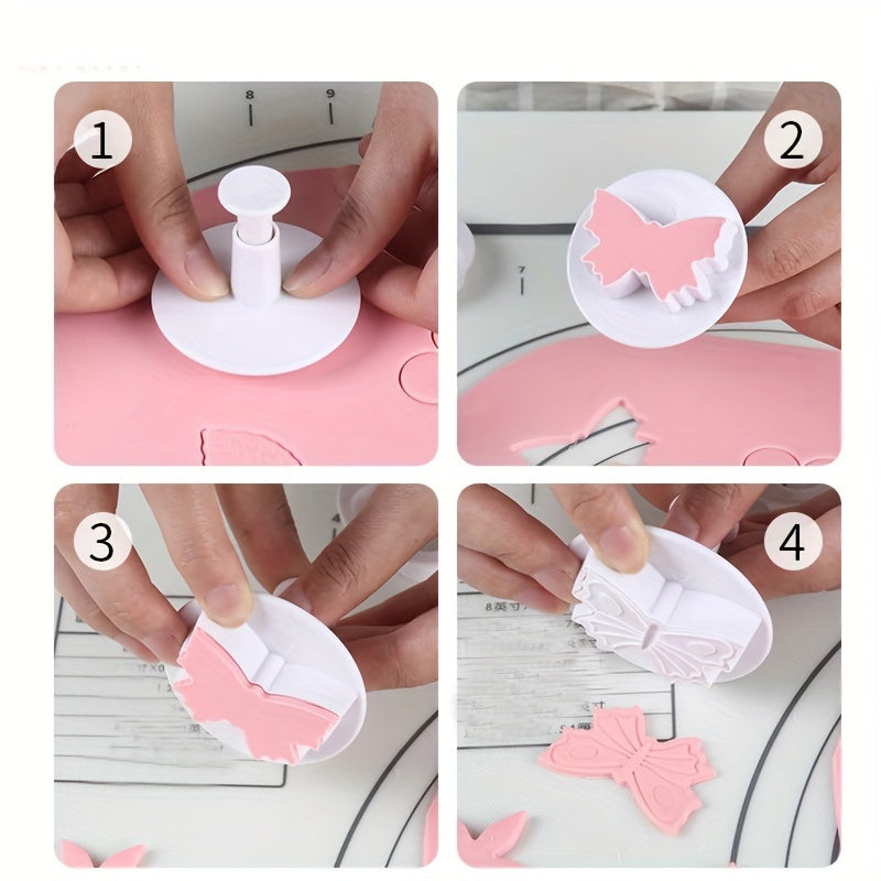 Set of 33 Cartoon Baking Tools Fondant Cake Molds Cookie Decoration Steamed Buns