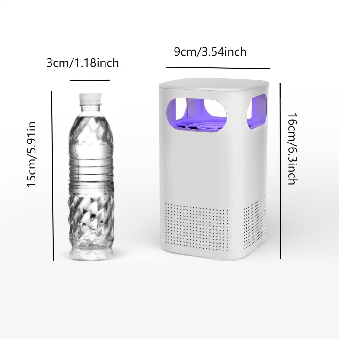 USB Powered Air Purifier for Office and Bedroom Deodorizing Smoke Odors Purple Light