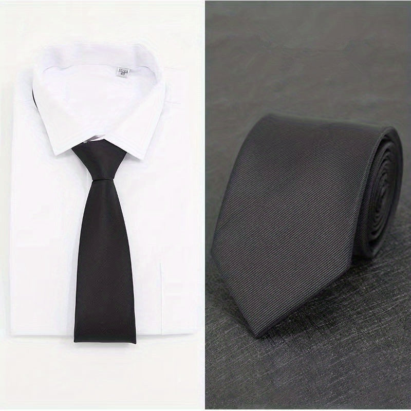 Men's Wedding Tie Striped Design Gift for Groom Business Professional