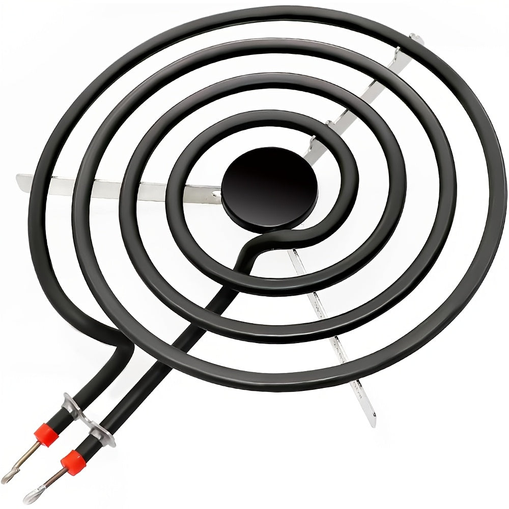 Reemplazo de quemador de metal de 8 pulgadas para cocinas eléctricas con control de perilla roja