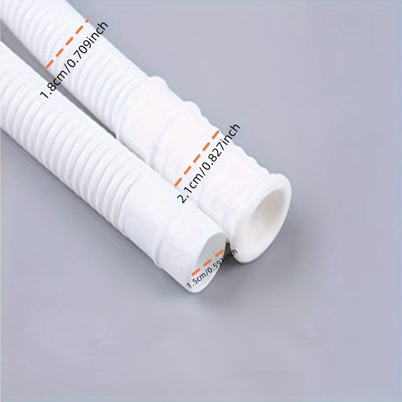 Flexible PVC Washing Machine Drain Hose with Clamp for Washer and Air Conditioner