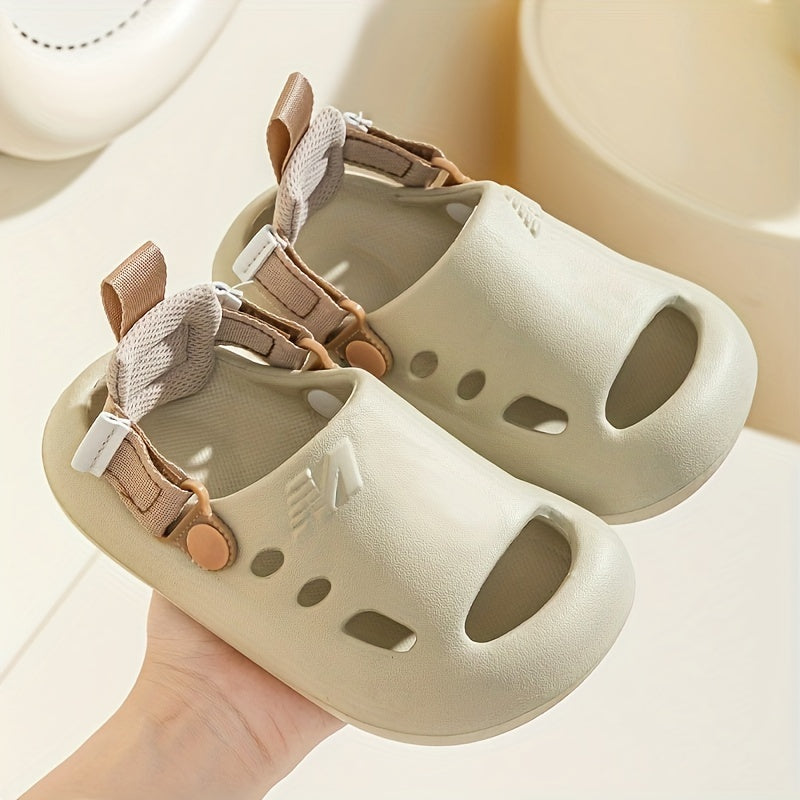 Yangi kelganlar: O'g'il va qizlar uchun zamonaviy bolalar sандаллари, yengil, sirpanmaydigan, tez quriydigan EVA, sozlanadigan tasmalari bilan, plyaj, bog' va ochiq havoda foydalanish uchun ideal.