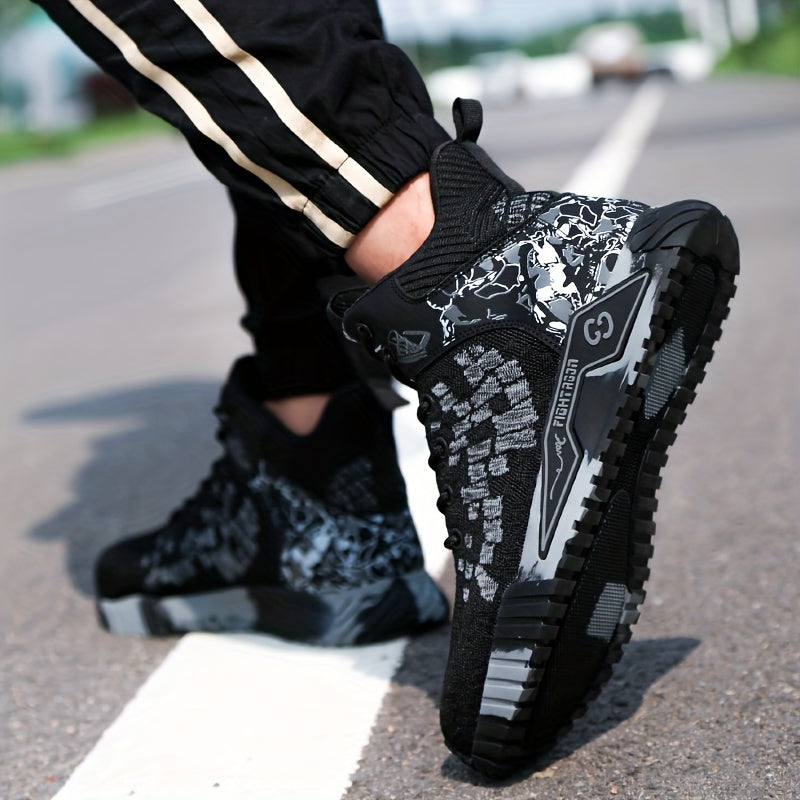 Women's Safety Work Shoes Breathable Mesh Toe Anti-Smash Slip-Resistant Black