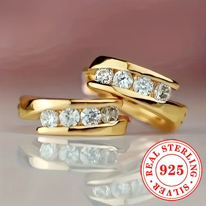 925 Sterling Silver dan yasalgan, porloq Kubik Zirkoniya bilan bezatilgan zamonaviy halqa bilakuzuklar - tasodifiy va rasmiy tadbirlar uchun ideal, aprel oyida tug'ilganlar uchun ajoyib.