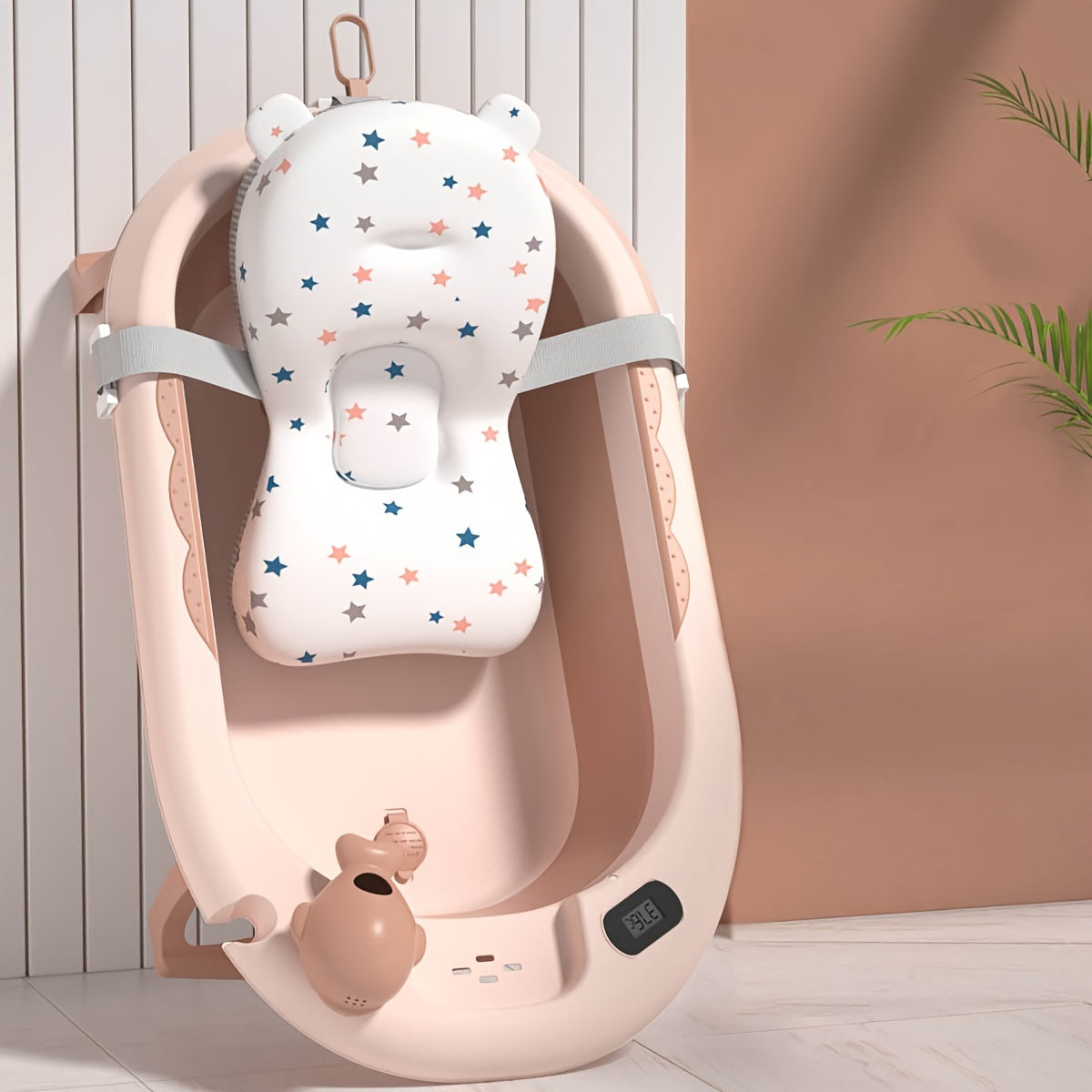 Baby Bathtub Foldable Cartoon Bathtub for Infants and Toddlers