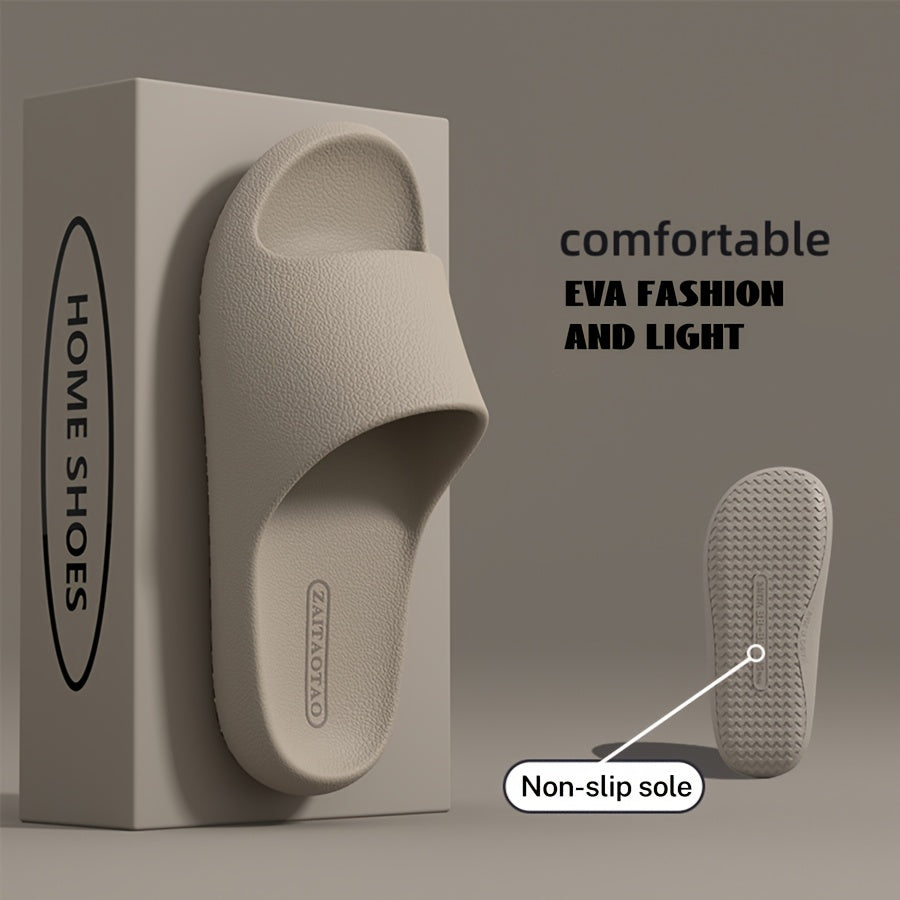 Women's EVA Slides Open-Toe Breathable Non-Slip Comfortable Purple