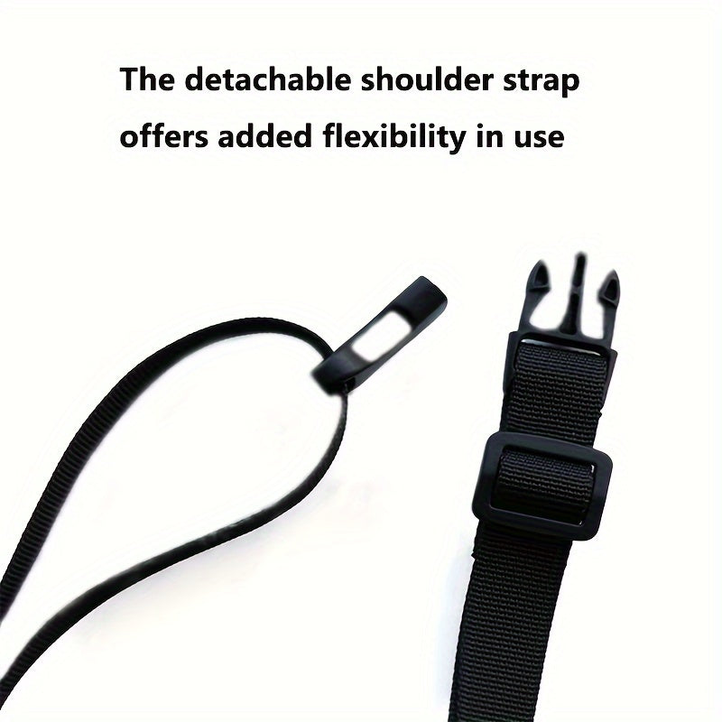 Черная регулируемая и портативная подушка для шеи - сделана из комфортного фланели, заполняемая для путешествий на автомобиле, поезде и самолете