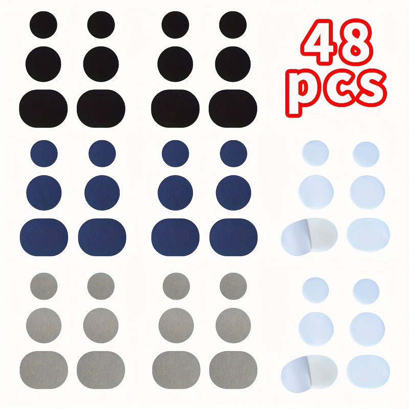 48pcs Self-Adhesive Shoe Repair Patches Durable Waterproof Fix Tears