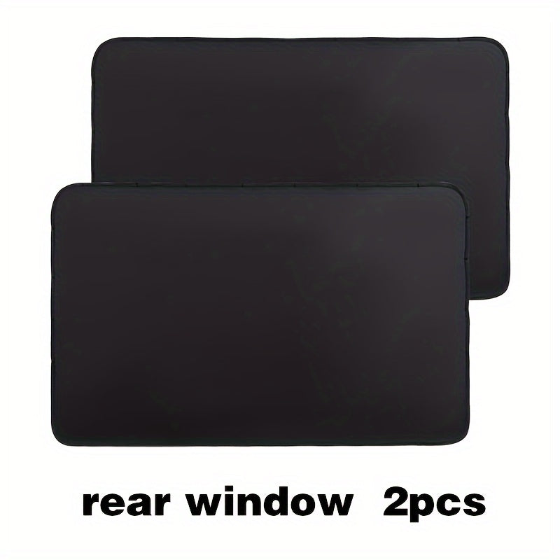 Universal Car Sunshade With Magnetic Suction UV Protection Foldable