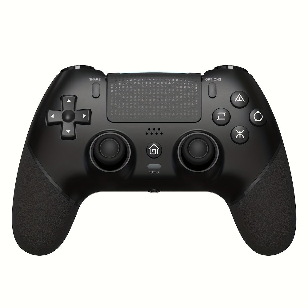 Wireless PS4 Controller with Hall Effect Joysticks 6-Axis Motion Sensor Turbo Function