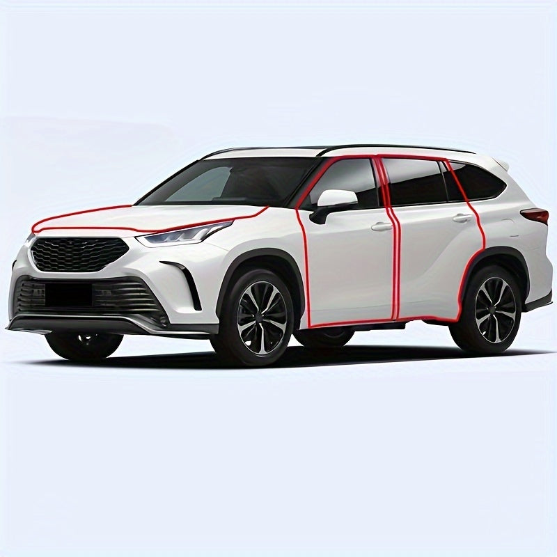 Car Door Seal Strip Double-Layer Waterproof Weather Stripping Noise Reduction