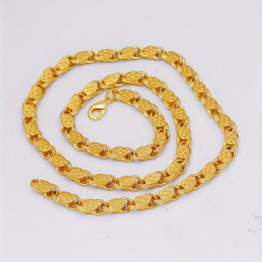 Vintage Boho Chain Necklace for Women Zinc Alloy Classic Fashion Jewelry