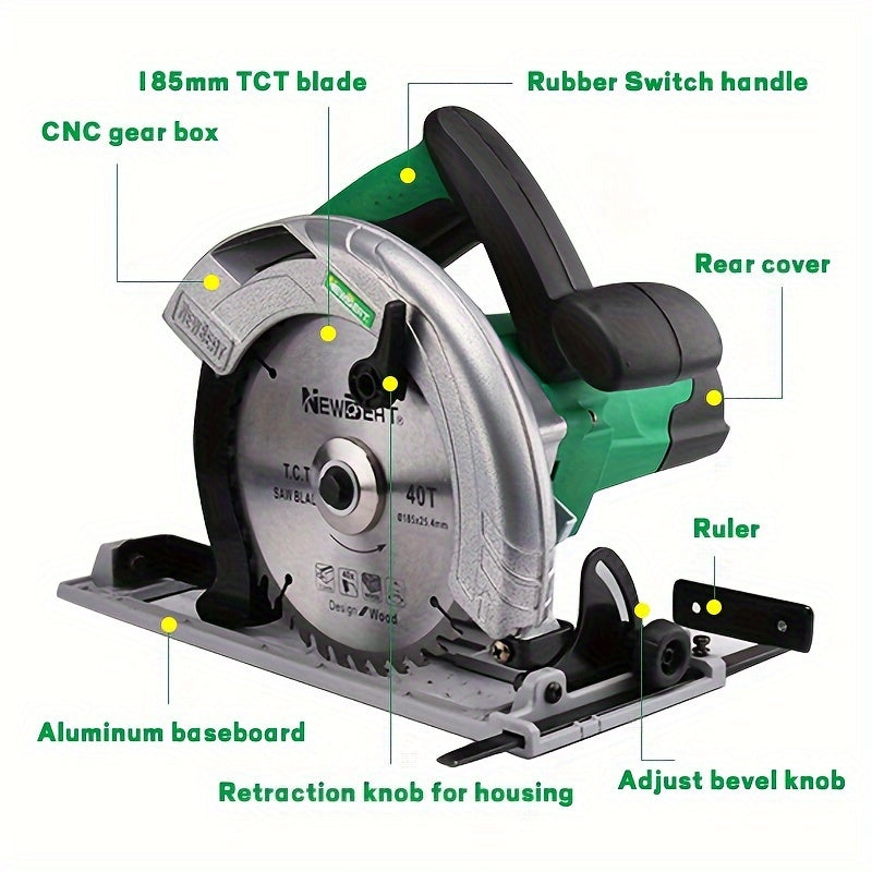 220V Electric Circular Saw for Wood Marble Masonry Metal Cutting Portable Wall Grooving Machine