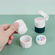 Portable Pill Cutter and Grinder with Storage Box Travel-Friendly Compact Design