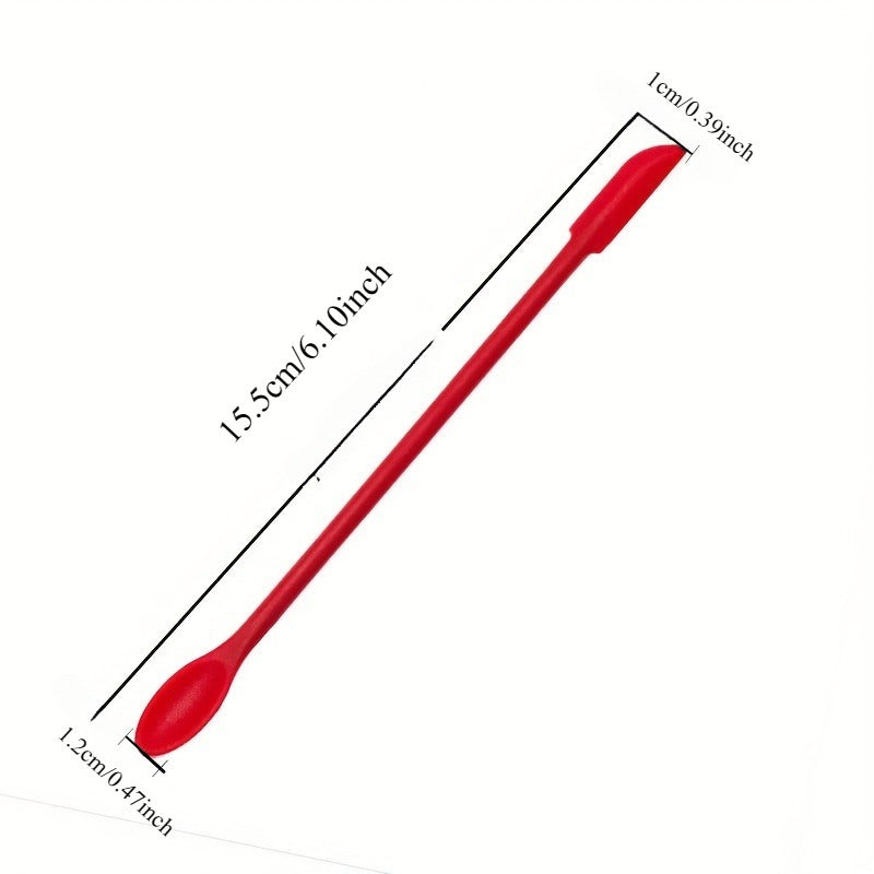Скребок для воска из силикона с длинной ручкой, устойчивый к высоким температурам, лопатка для перемешивания, кухонный инструмент